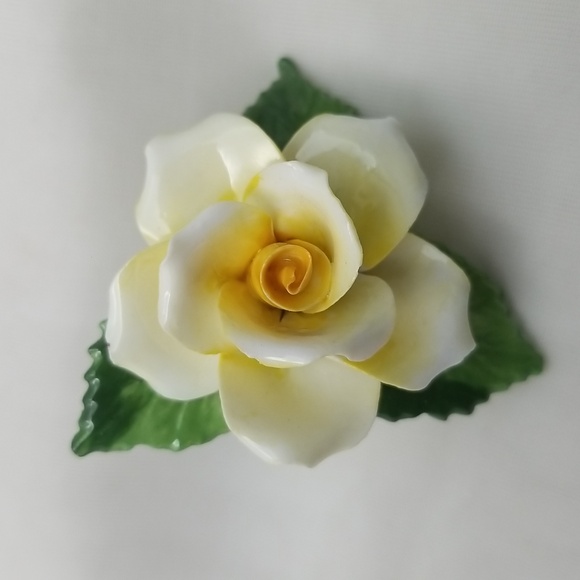 Royal Adderley Porcelain Yellow Rose Flowers - Picture 6 of 14
